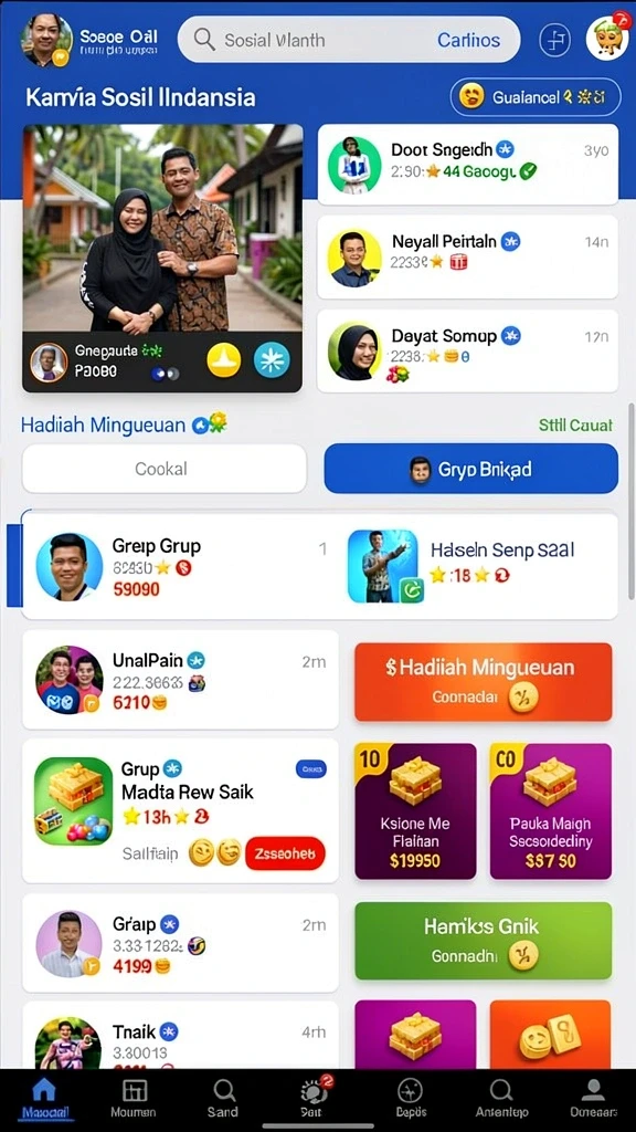 Pemandangan menakjubkan dari salah satu level permainan.