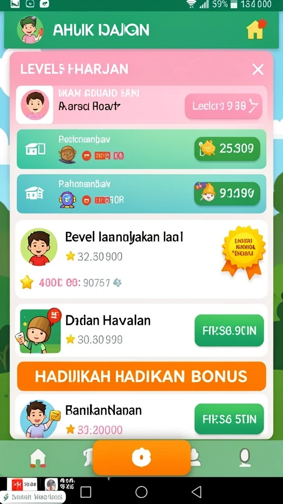 Tampilan antarmuka yang bersih dan mudah digunakan.