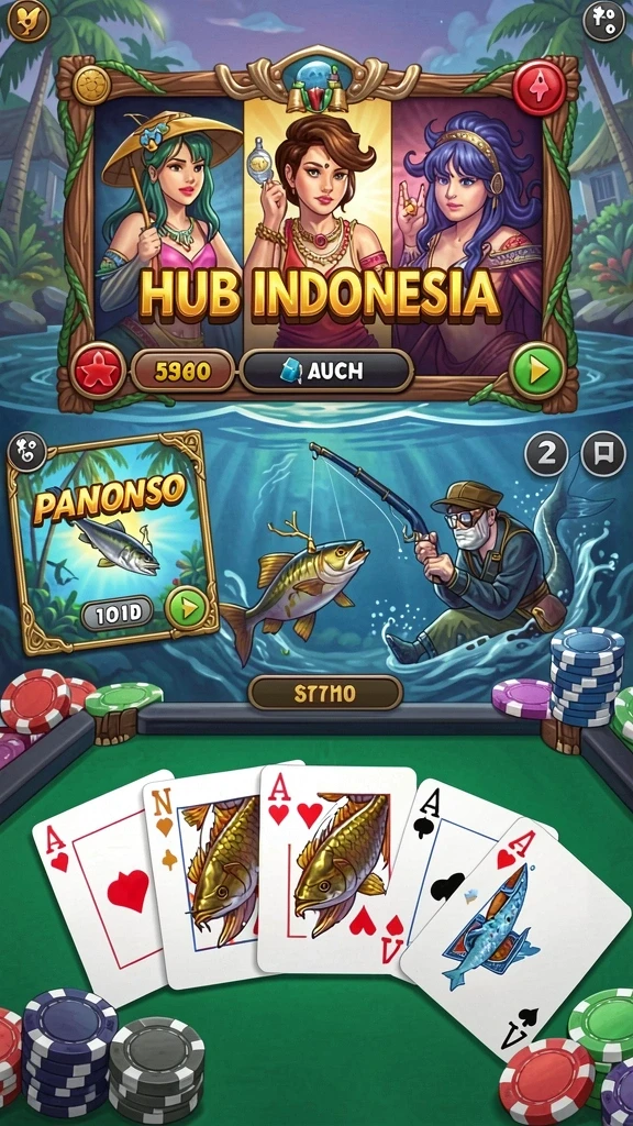 Karakter-karakter menarik untuk dipilih.