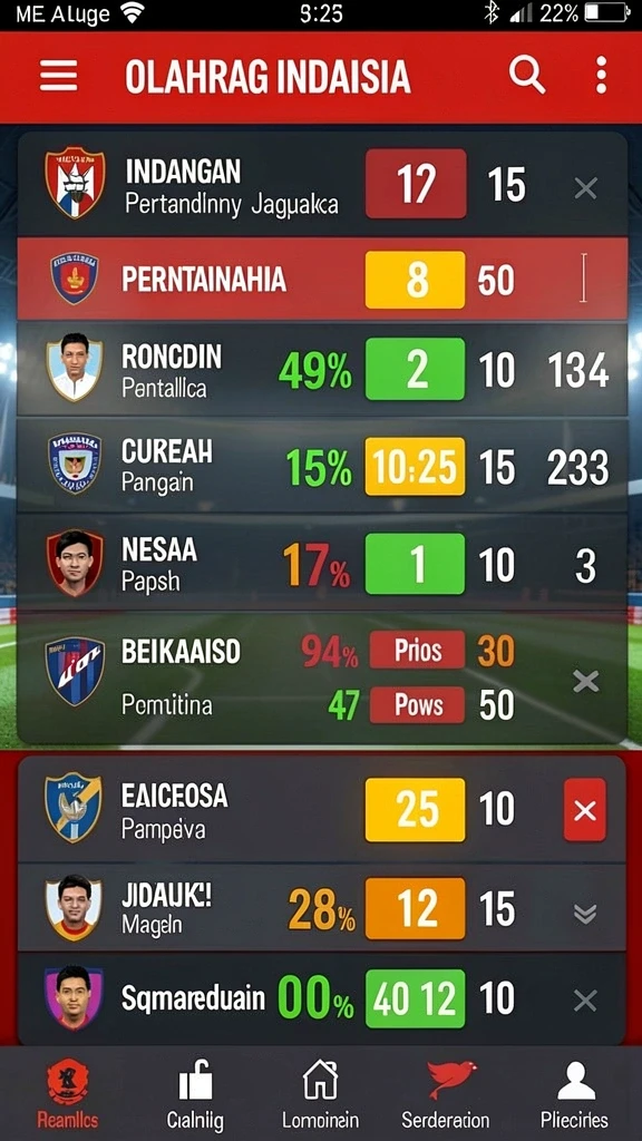 Tampilan menu utama yang menarik dan intuitif.