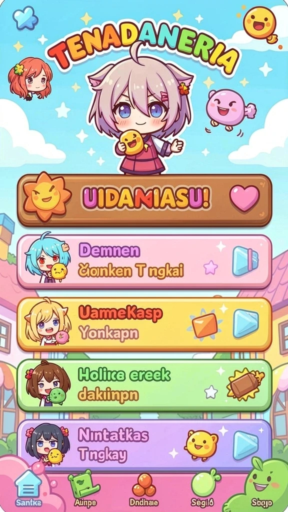 Karakter utama dalam perjalanan epic yang seru.