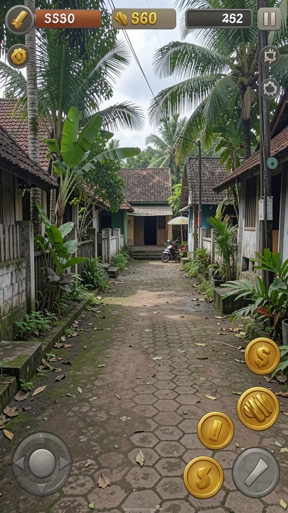 Beragam permainan menarik yang siap dimainkan.