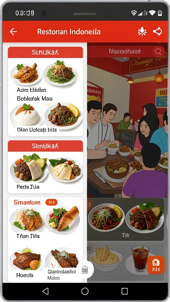 Screenshot ketiga menunjukkan mode permainan yang seru.