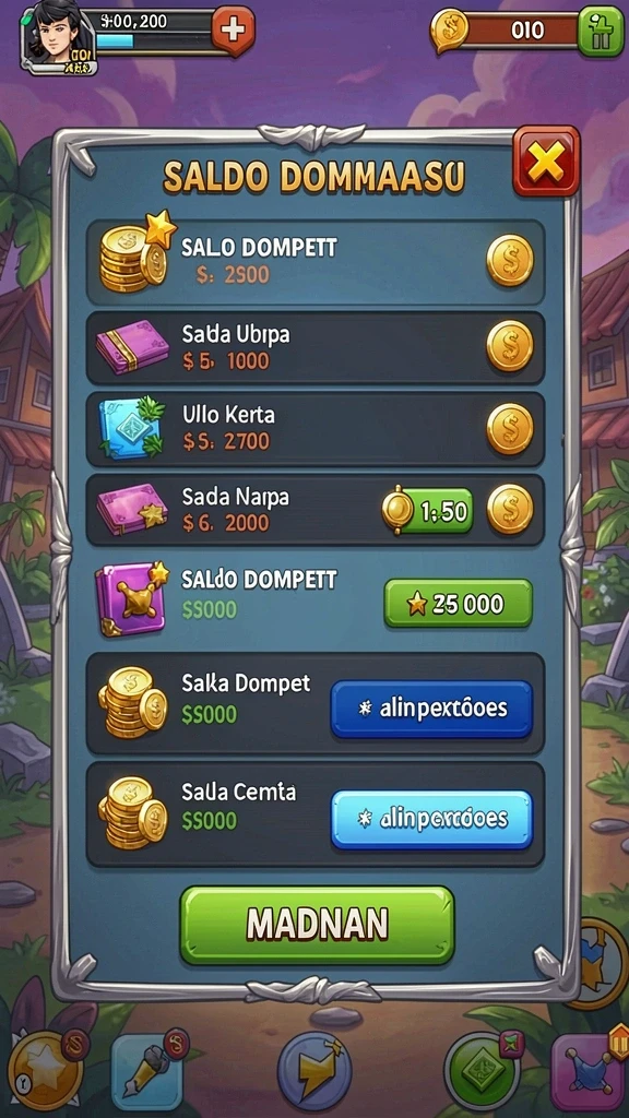 Tampilan grafis yang memanjakan mata di level baru.
