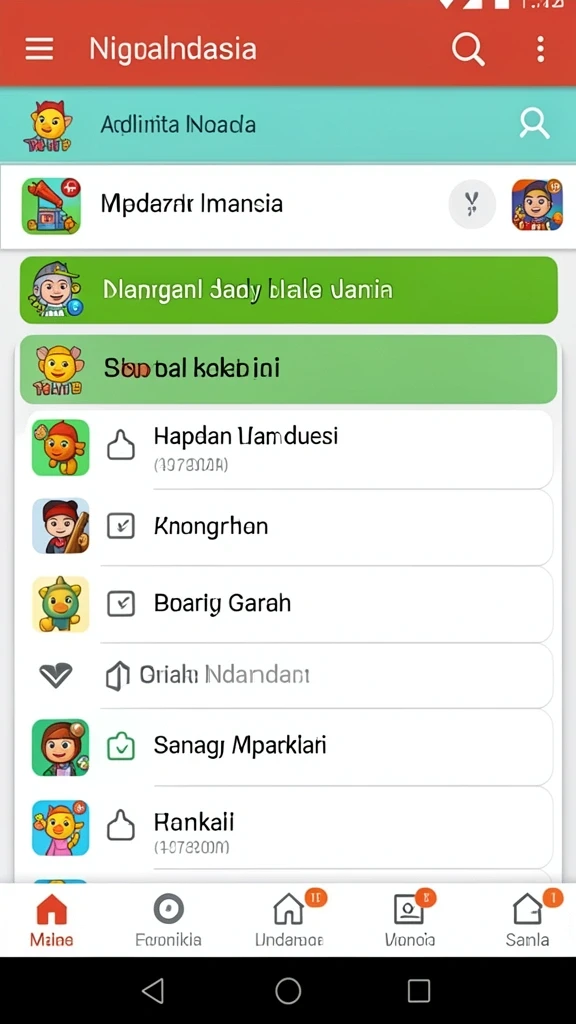 Tampilan antarmuka yang ramah pengguna.