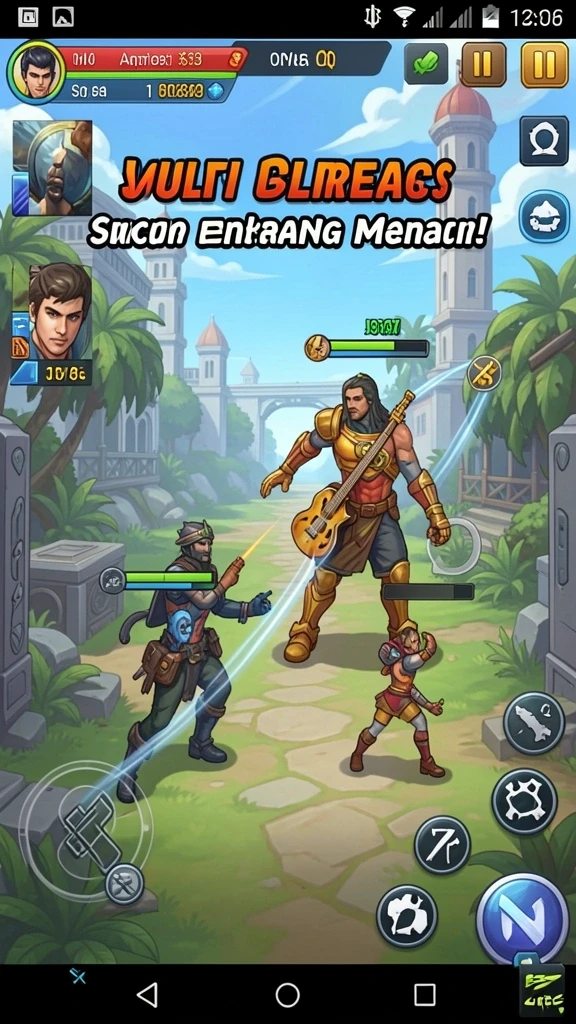 Ragam karakter yang unik dan menarik.