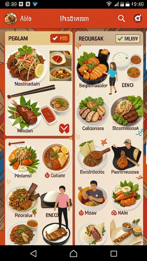 Tampilan antarmuka yang menarik dan user-friendly.