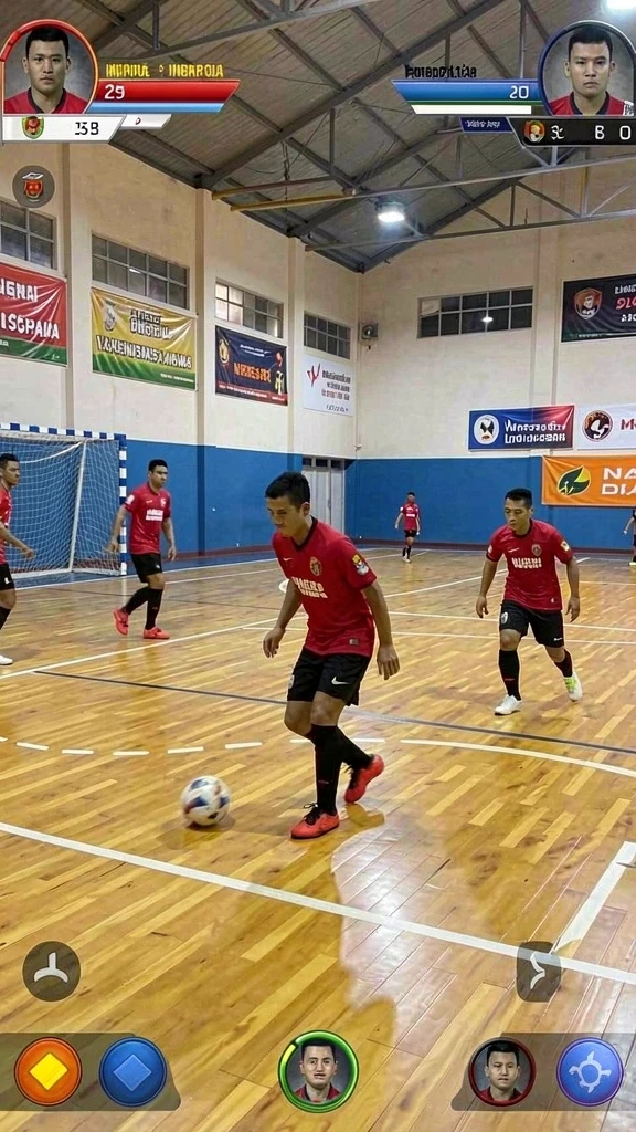 Tampilan antarmuka pengguna yang intuitif dan ramah.