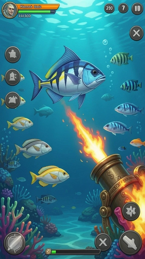 Screenshot momen seru dalam permainan slot.