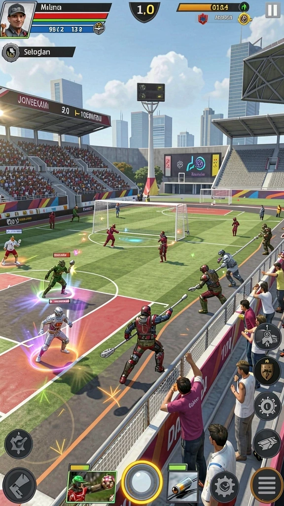 Gameplay menarik dengan banyak level seru.