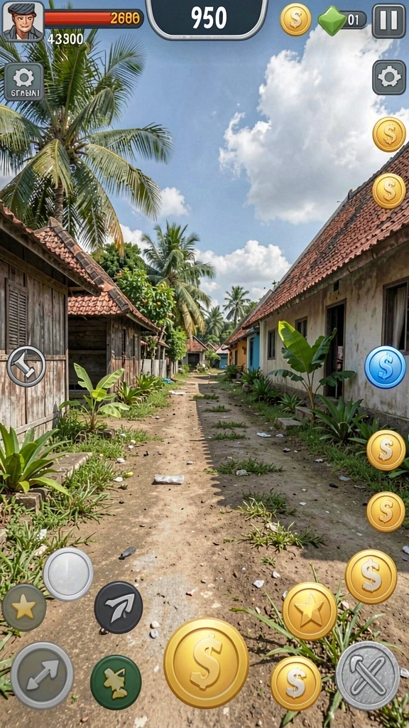 Tampilan antarmuka pengguna yang sederhana dan menarik.