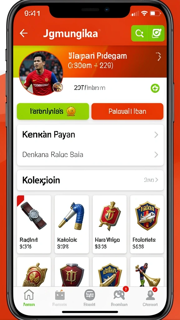 Tampilan antarmuka pengguna yang intuitif dan menarik.