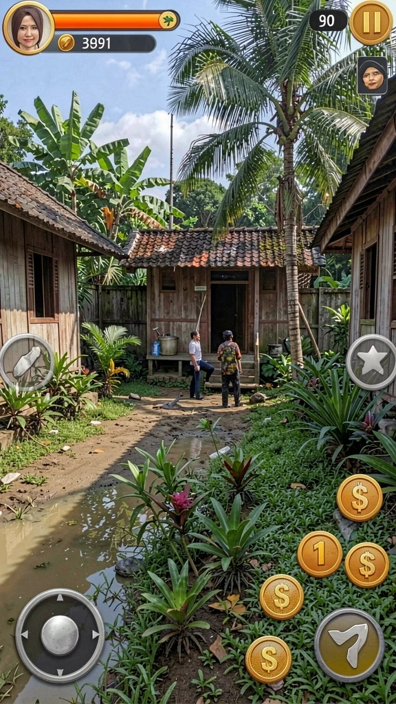 Tantangan menarik yang membuat pemain terus berusaha.
