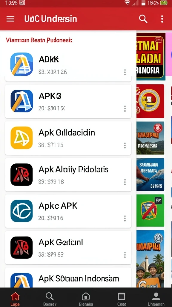 Tampilan antarmuka JKTOK yang menarik dan user-friendly.