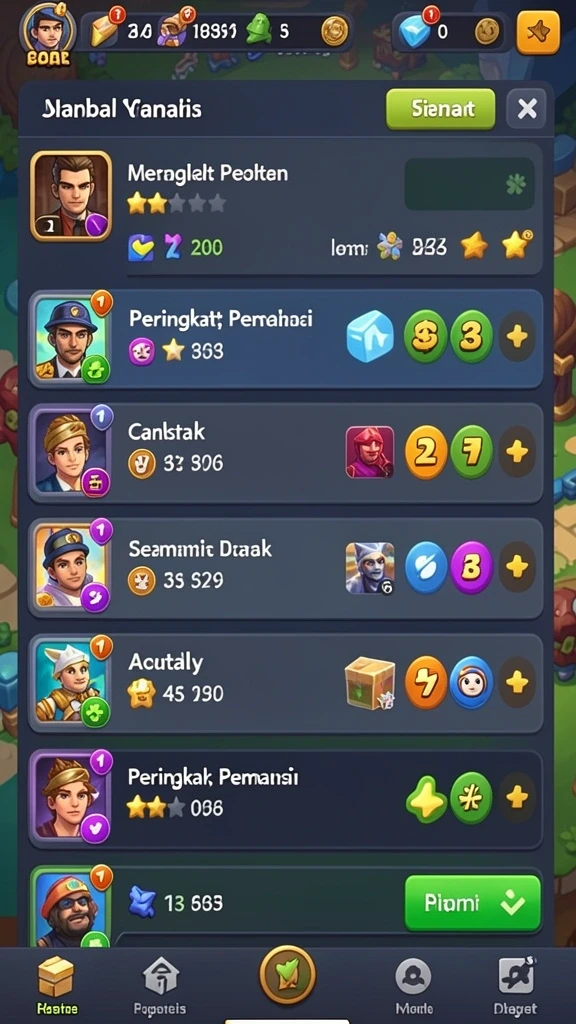 Sistem keamanan yang menjamin data pengguna.