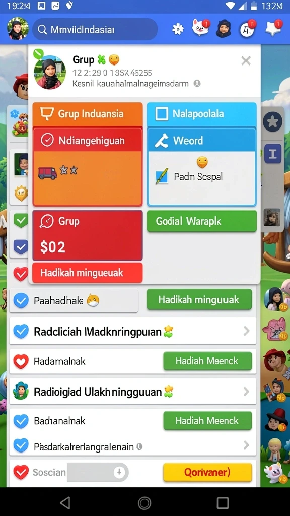 Tantangan harian yang menghibur dan mengasyikkan.
