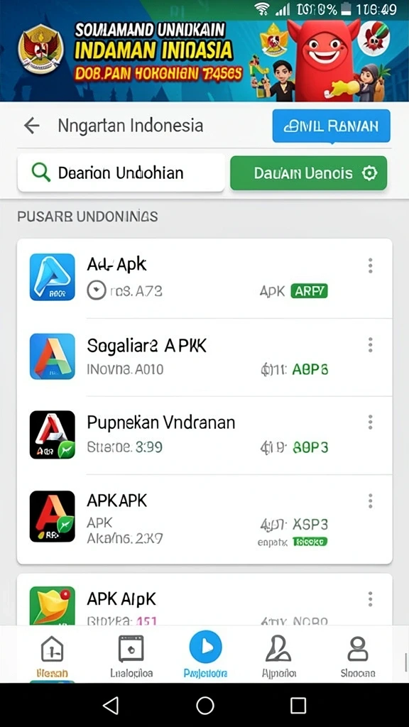 Pilihan karakter yang beragam dan unik.