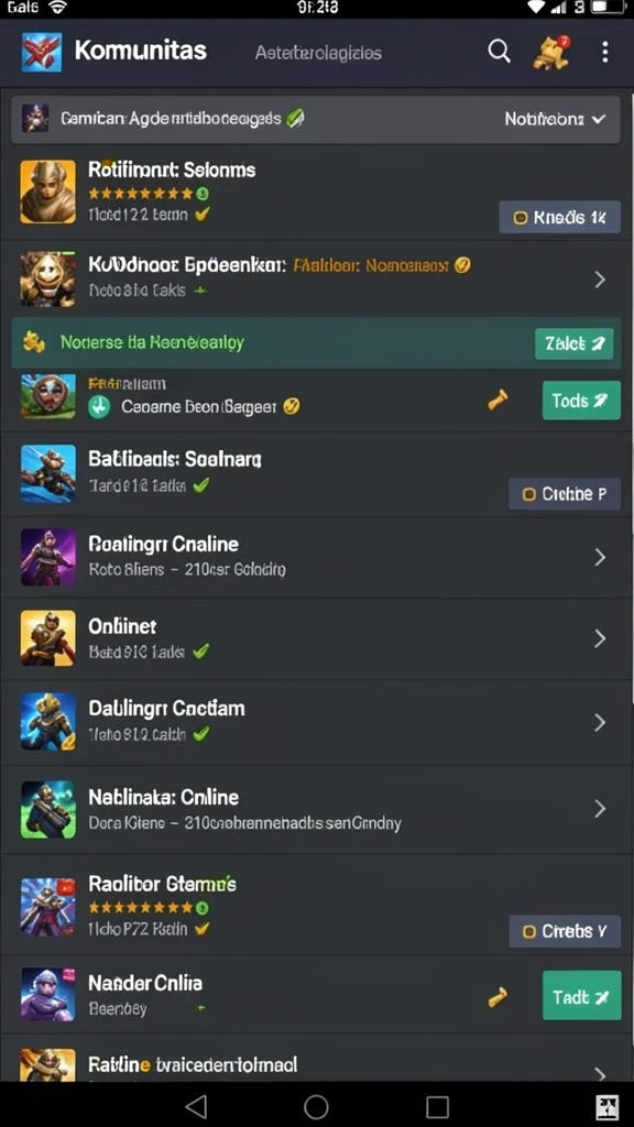 Pengalaman multiplayer yang seru dan kompetitif.