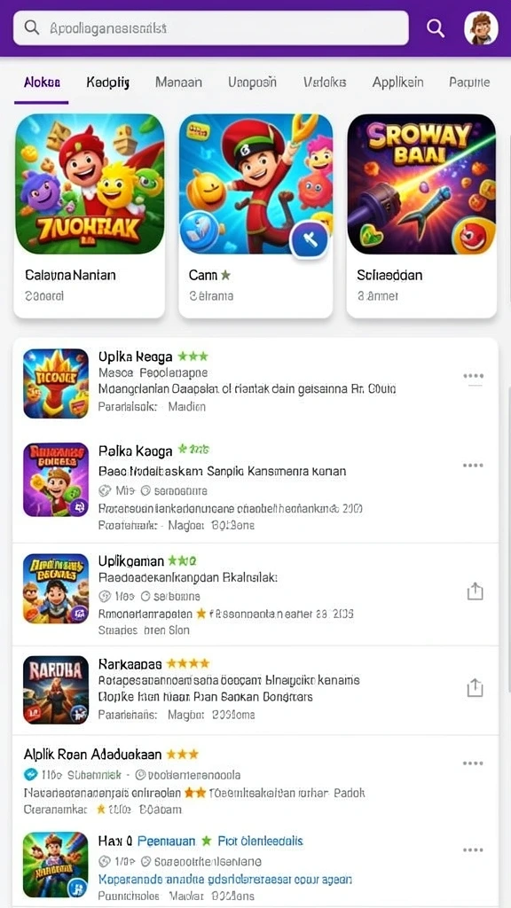 Tampilan menu utama LTDTOTO yang menarik.
