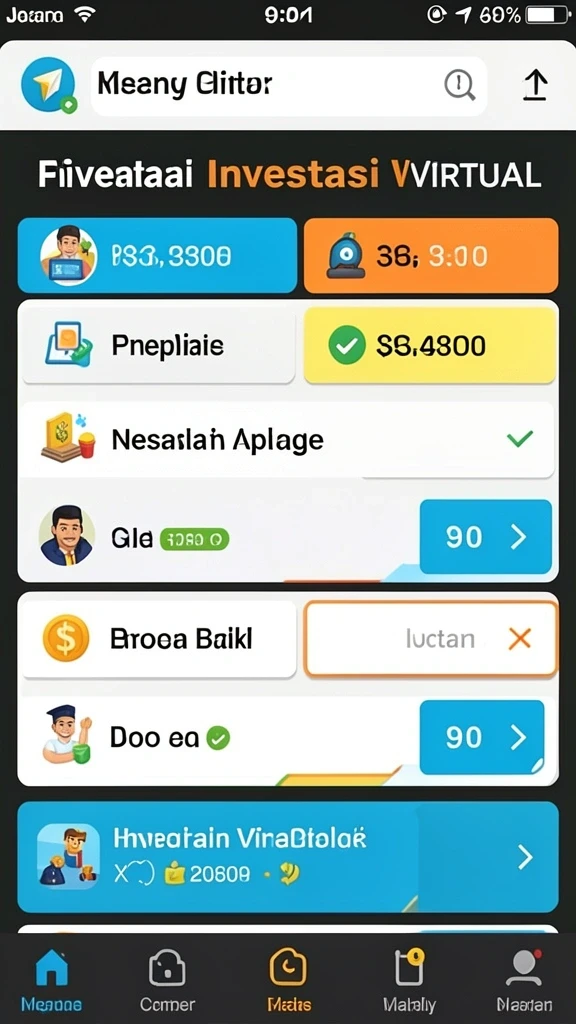 Pemandangan yang memukau dalam petualangan game.