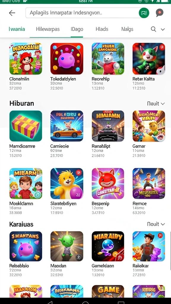 Karakter-karakter menarik dalam game.