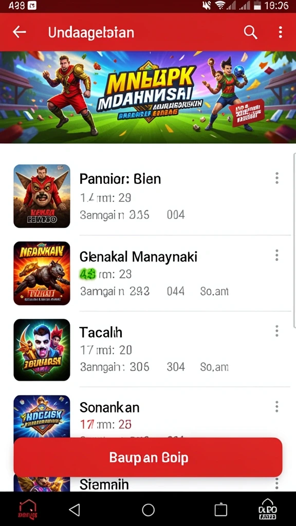 Tampilan antarmuka yang menarik dan mudah digunakan.