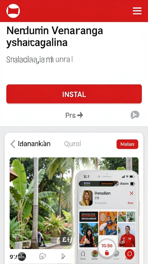 Screenshot menunjukkan aksi seru dalam pertempuran.