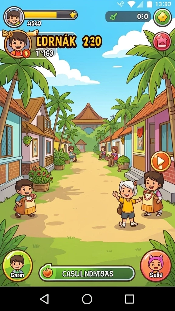 Bervariasi permainan yang seru untuk dimainkan.