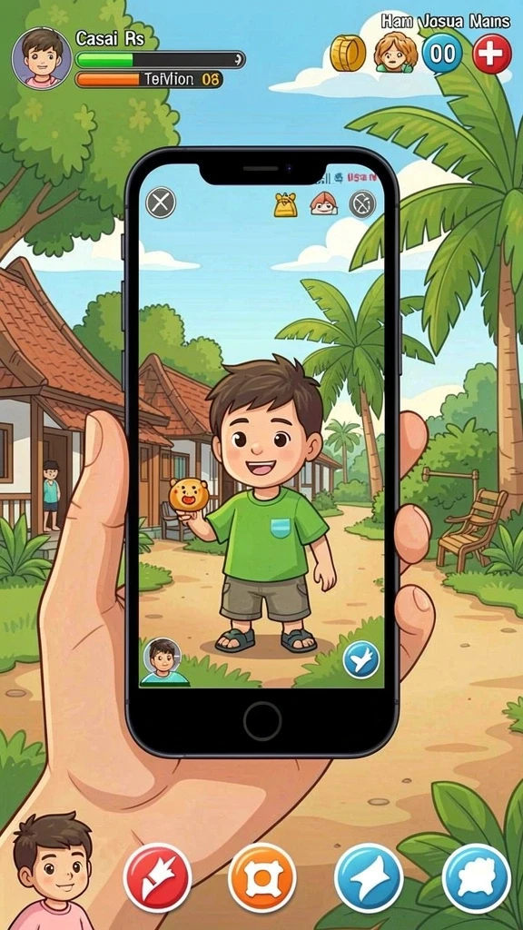 Tampilan antarmuka yang menarik dan user-friendly.